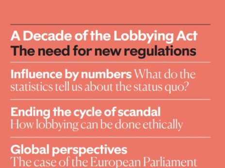 A Decade of the Lobbying Act: The need for new regulations