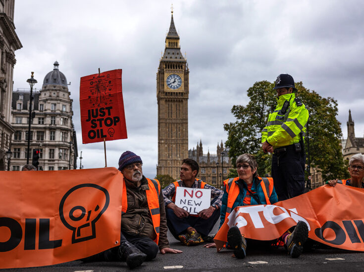 Climate activists take the brunt of police crackdown on protests